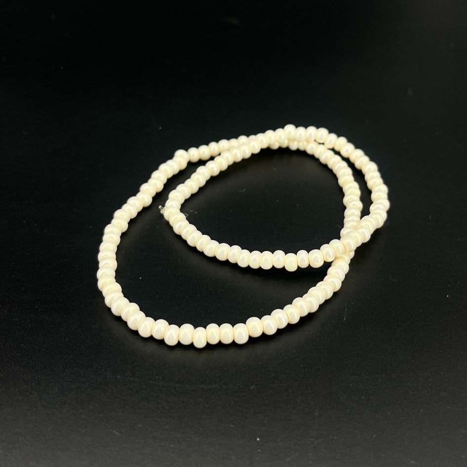 Bracelet Perlé Blanc - Bijou pour Cheville et Main