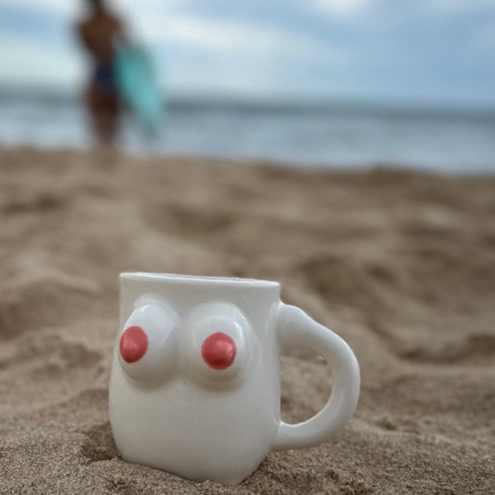 White Boobs Mug