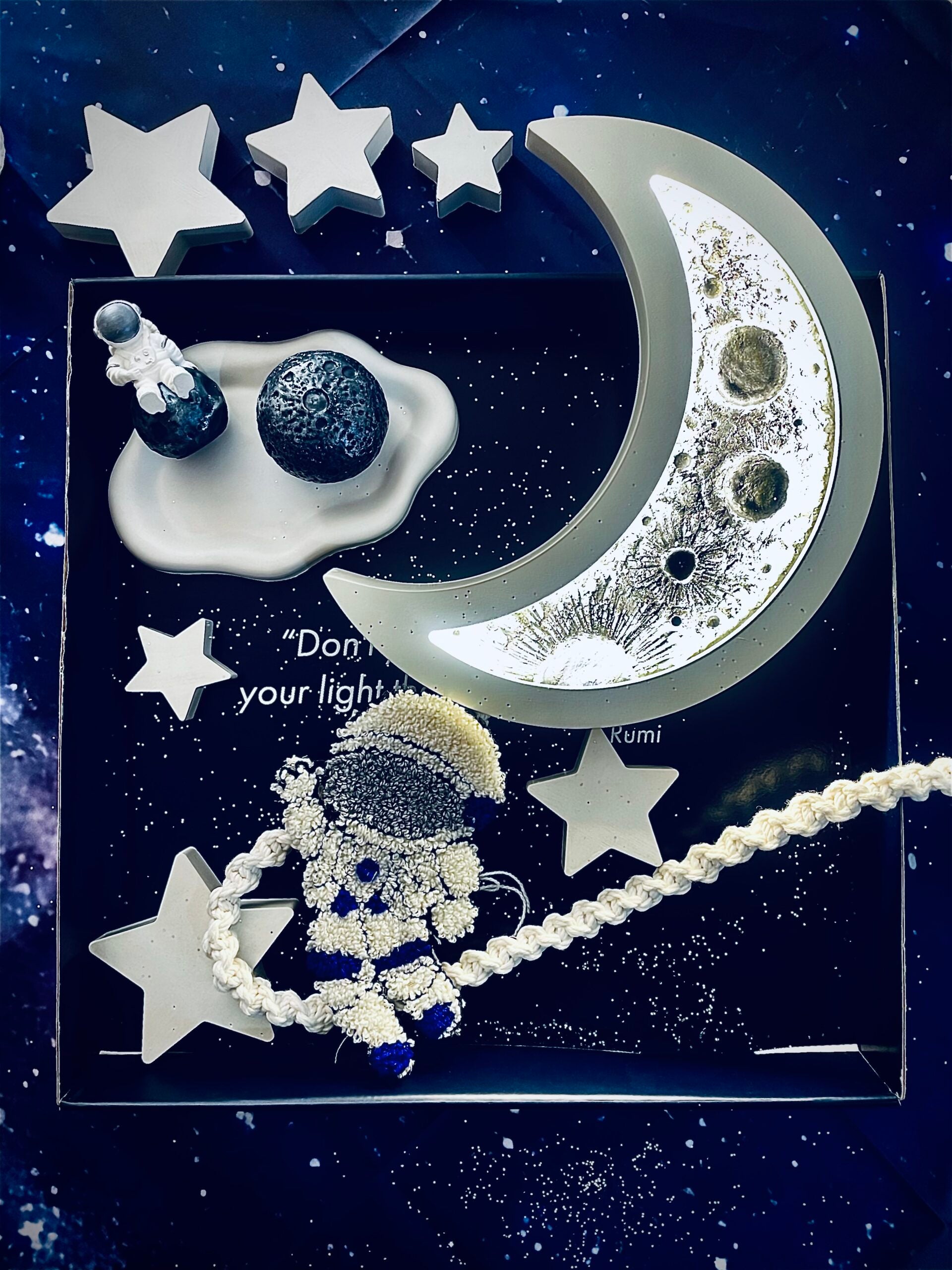 Moon Child – The Dreamer Collection | Handcrafted Night Light for Kids