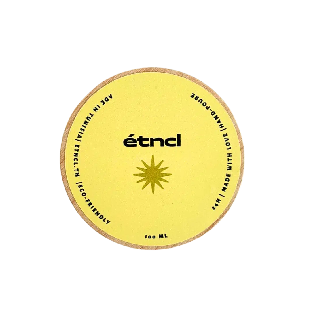 bougie parfumée artisanale Lemonade pour une ambiance pétillante 100 ml