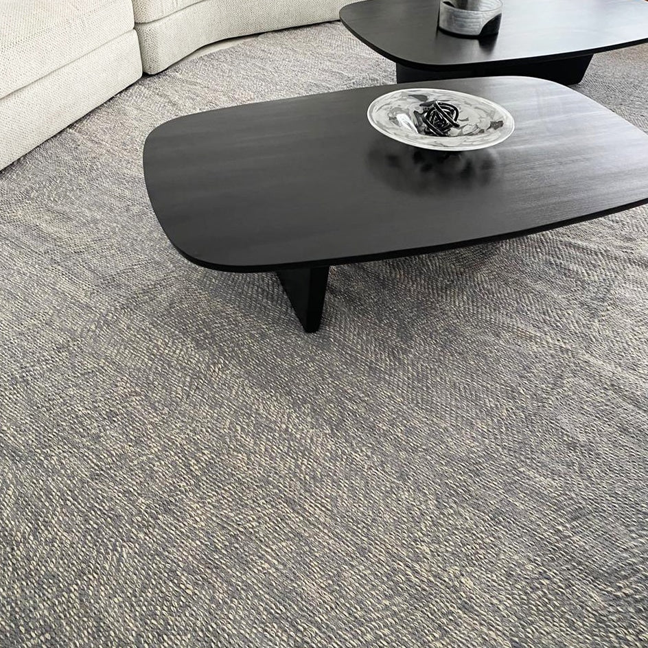 Tapis en coton UNIFORM tissé à plat – Personnalisable en Laine ou Soie Végétale