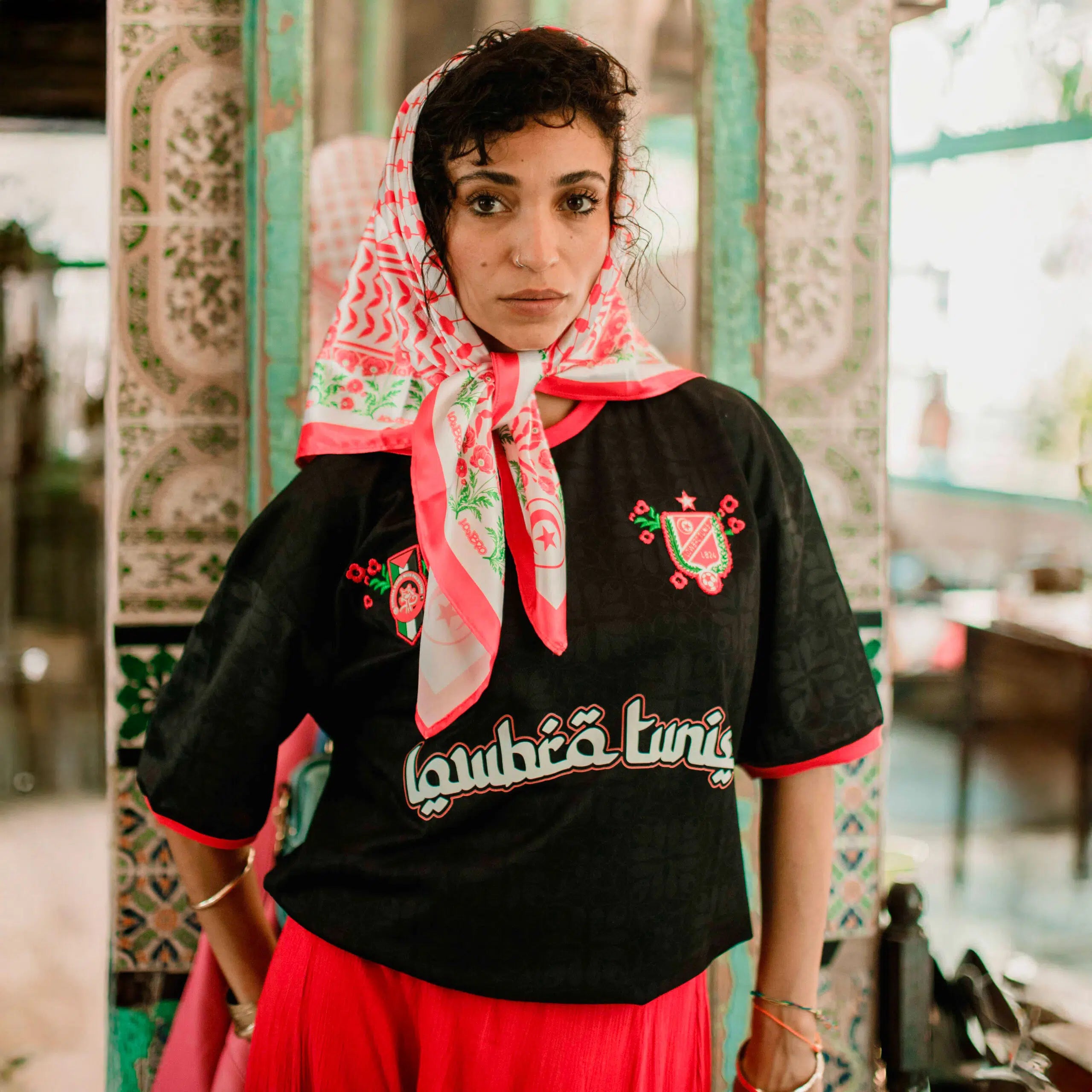 T-shirt Jersey Football Tunisia 2004