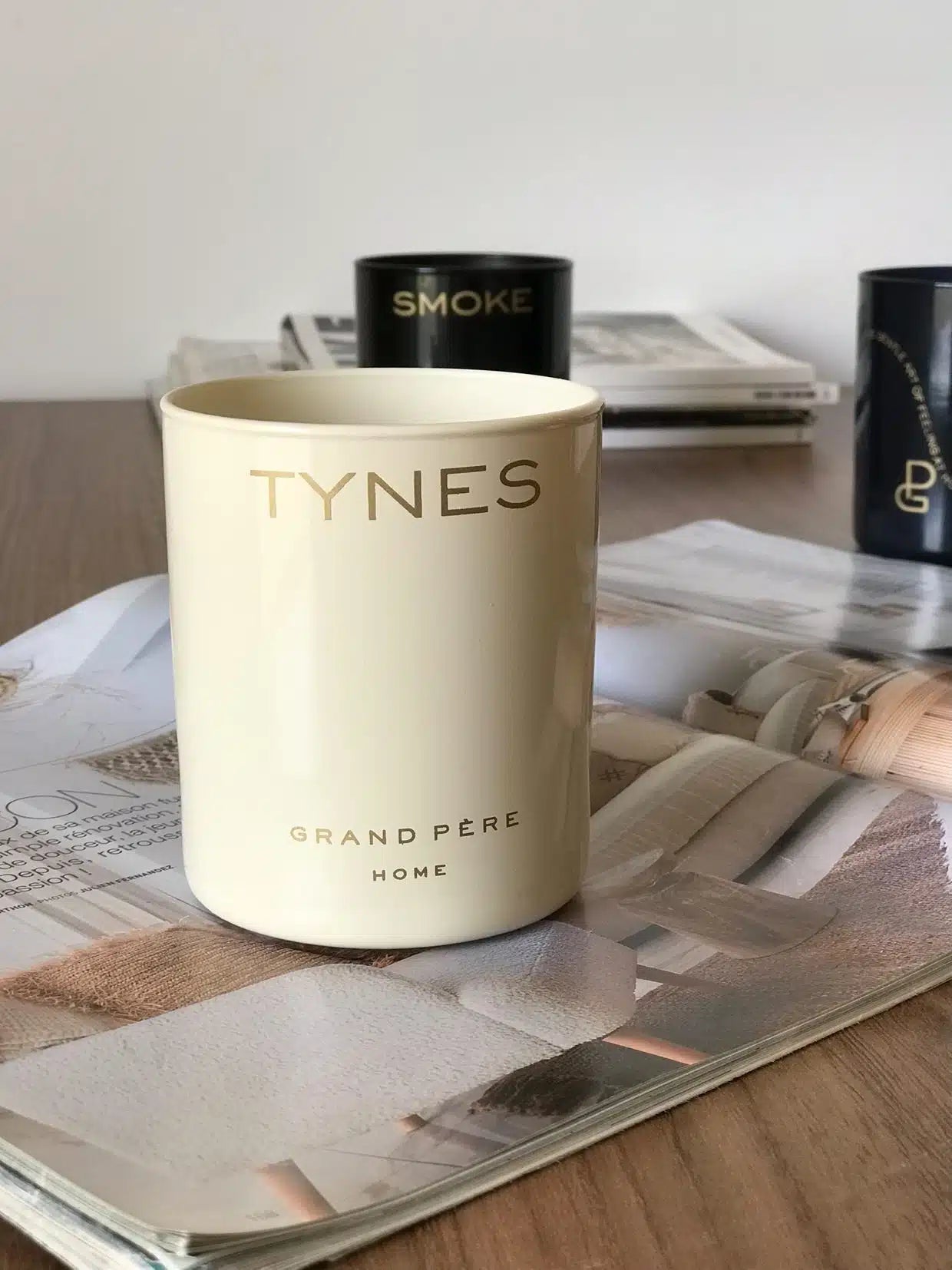 BOUGIE PARFUMEE AU NEROLI / FLEUR D ORANGER " TYNES "