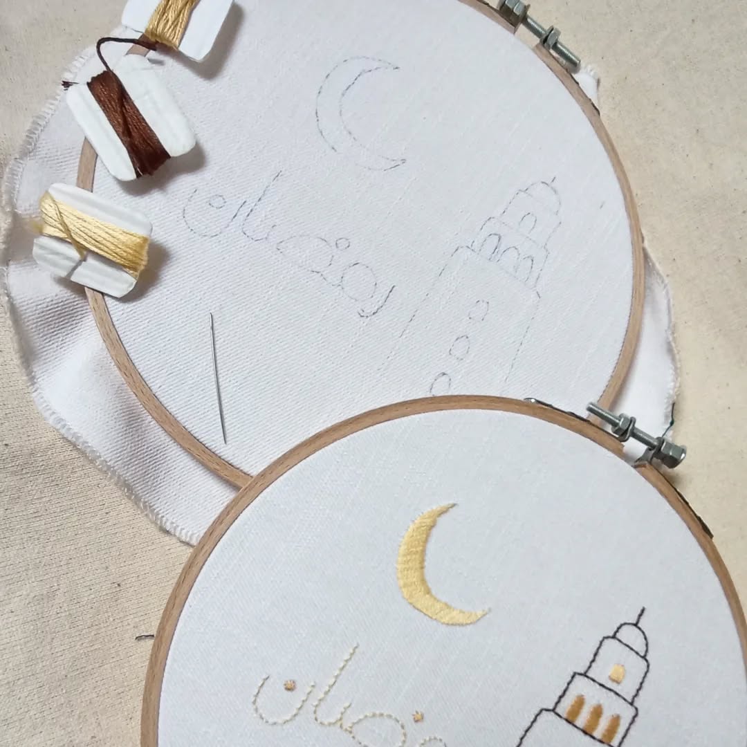 Kit DIY Broderie Ramadan : Créez des Œuvres Uniques et Authentiques