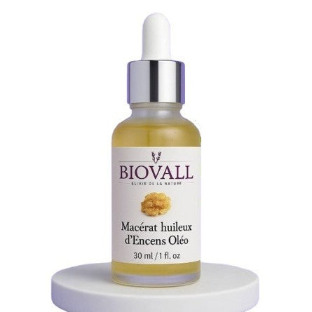 macérat huileux d'encens d'oliban pour une peau éclatante