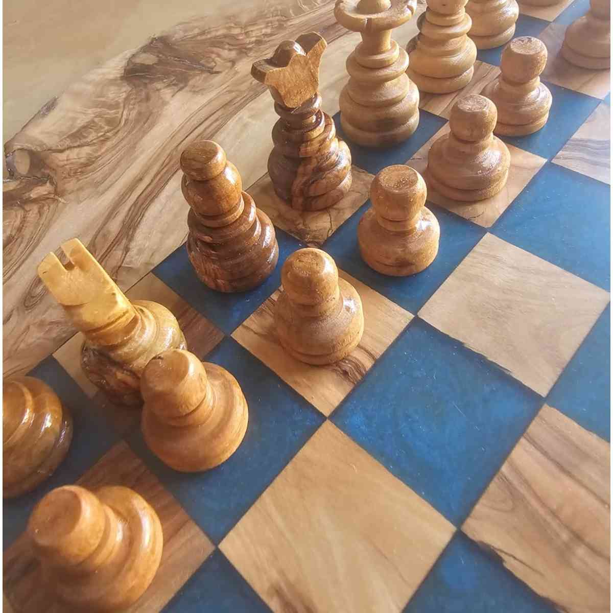 jeu d'échecs bleu qualité premium pour des parties inoubliables