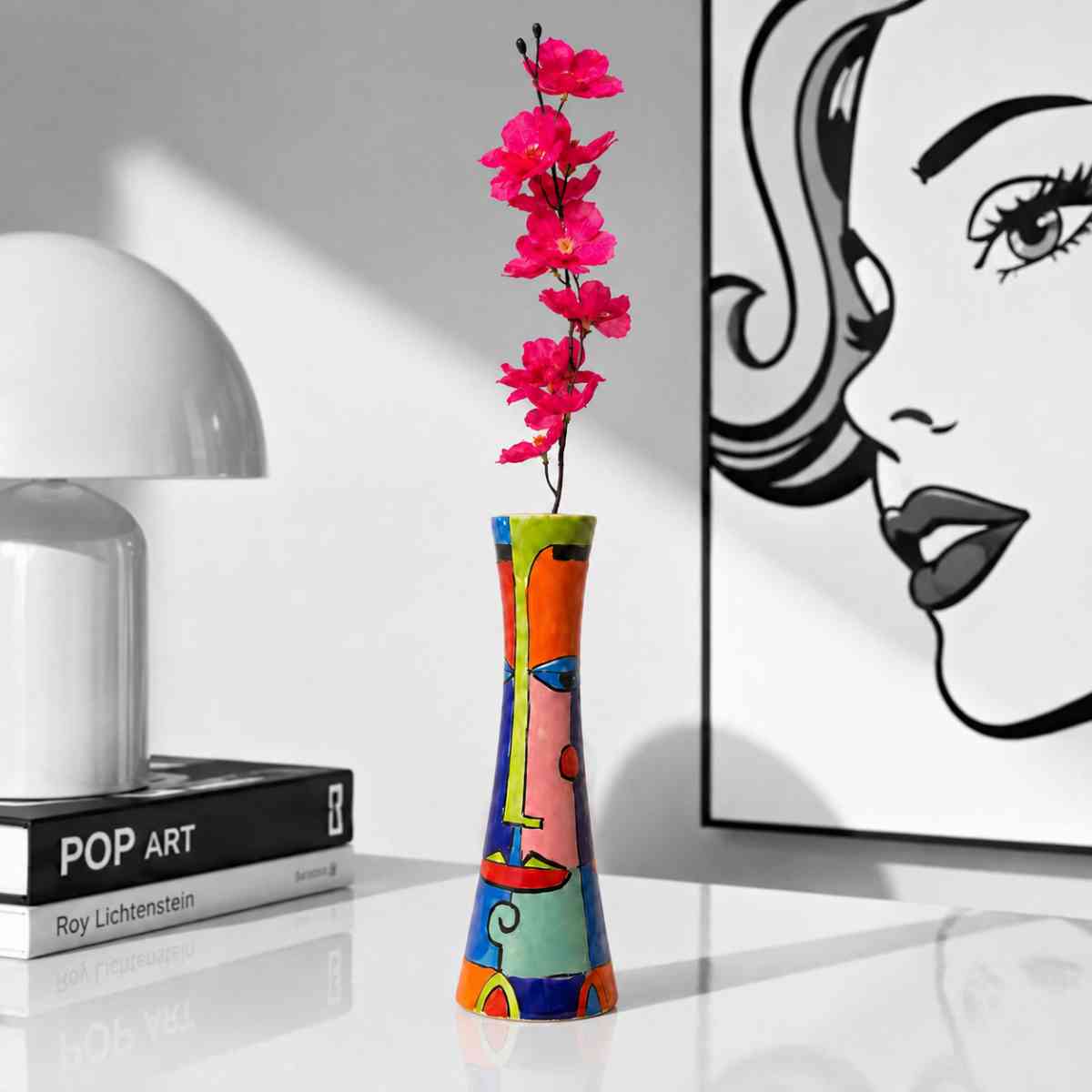 Vase Flûte Pop Art