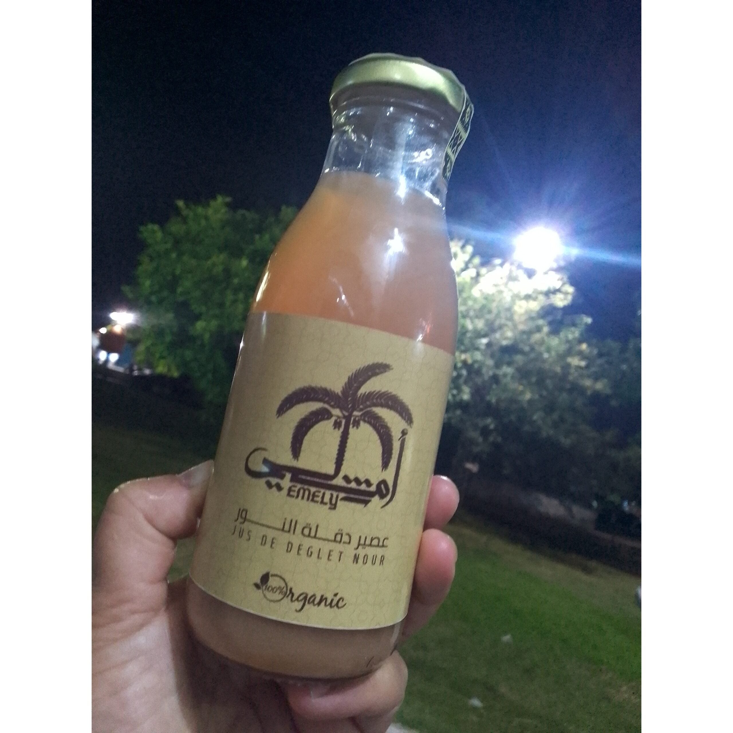 Jus Bio Emely Deglet Nour - Énergie Naturelle