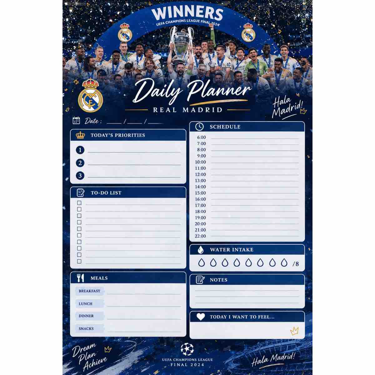 � The Royal Madrid Planner