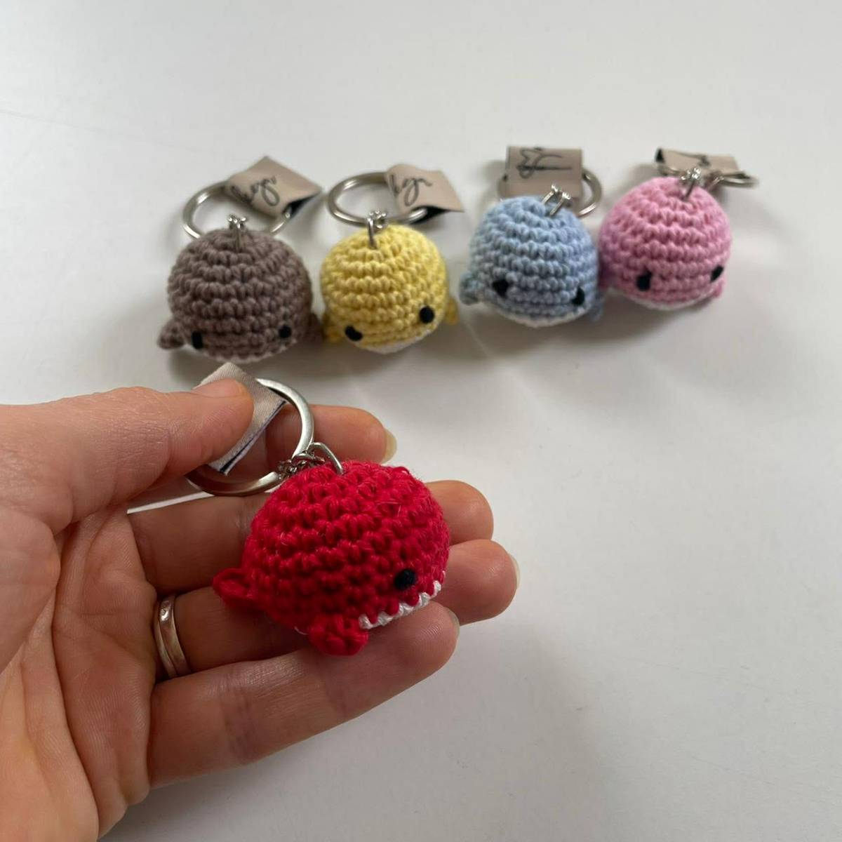 porteclés baleine aimanté couleur exclusive pour un style unique