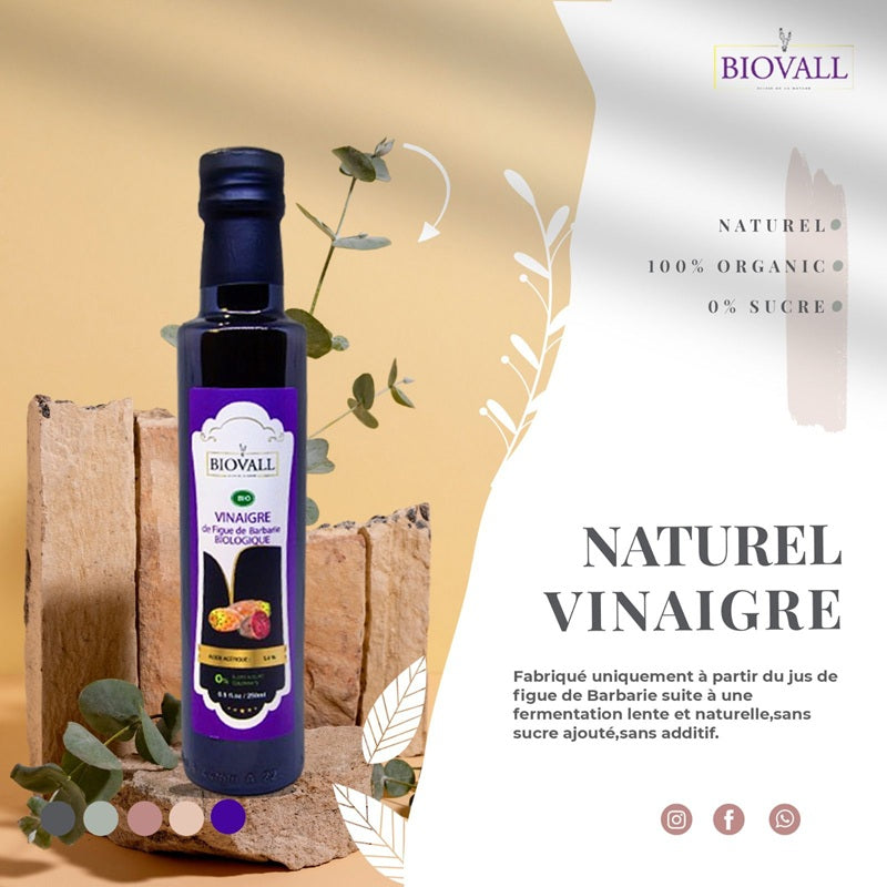 Pack de Vinaigre de Figue de barbarie Biologique