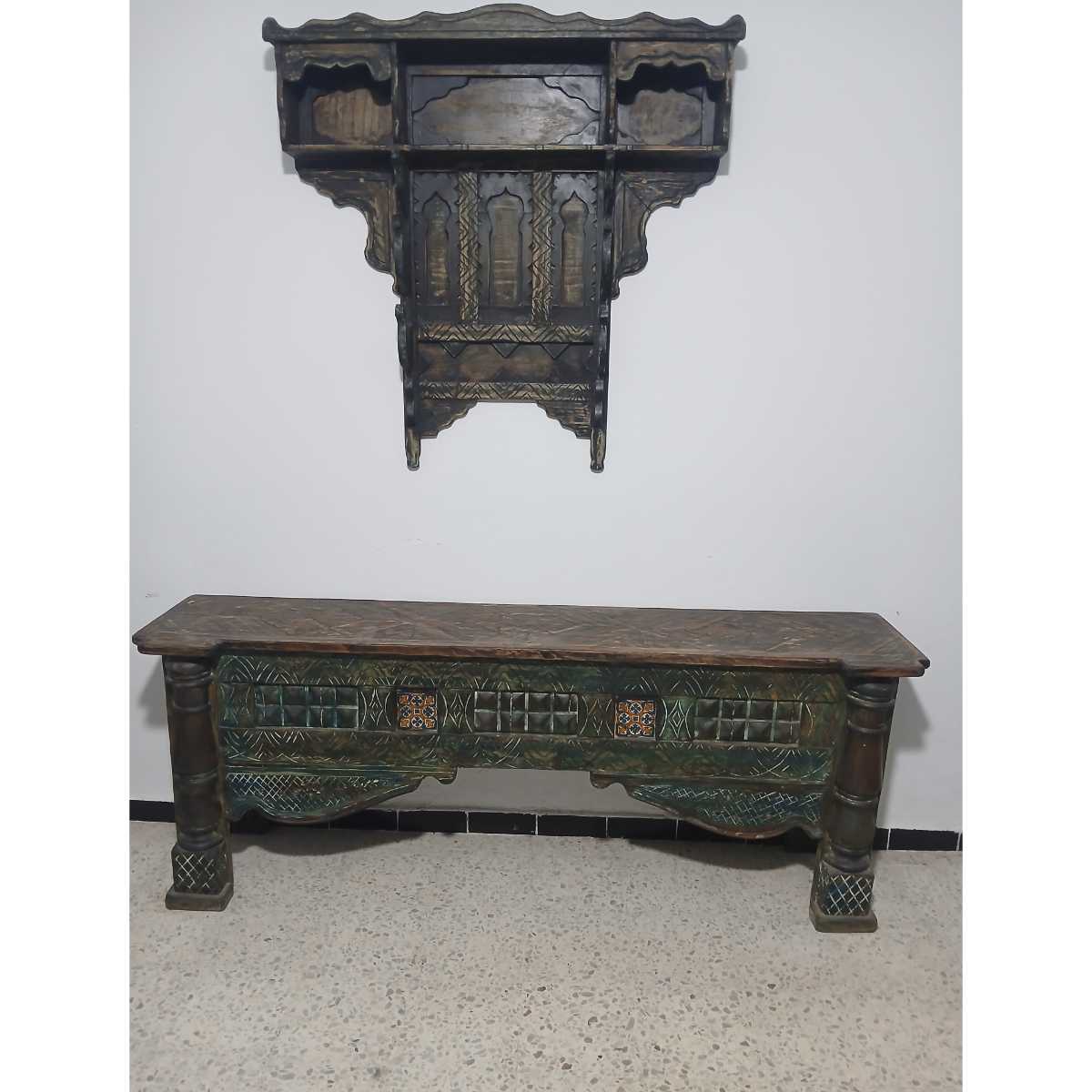 Console en bois élégante pour un intérieur chic et moderne