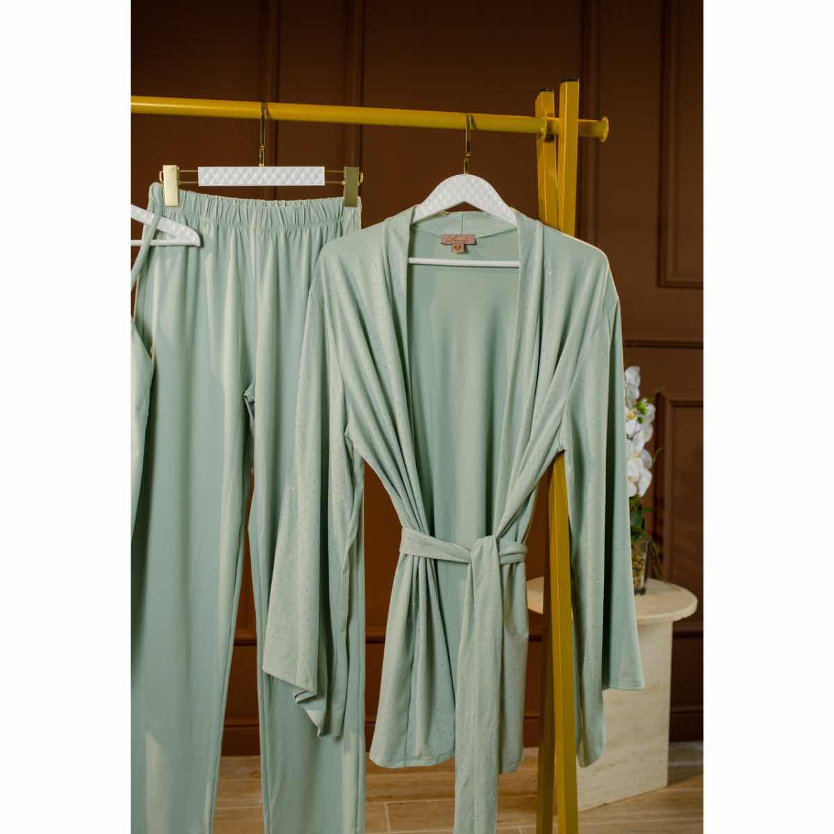 Pyjama femme Crystal green