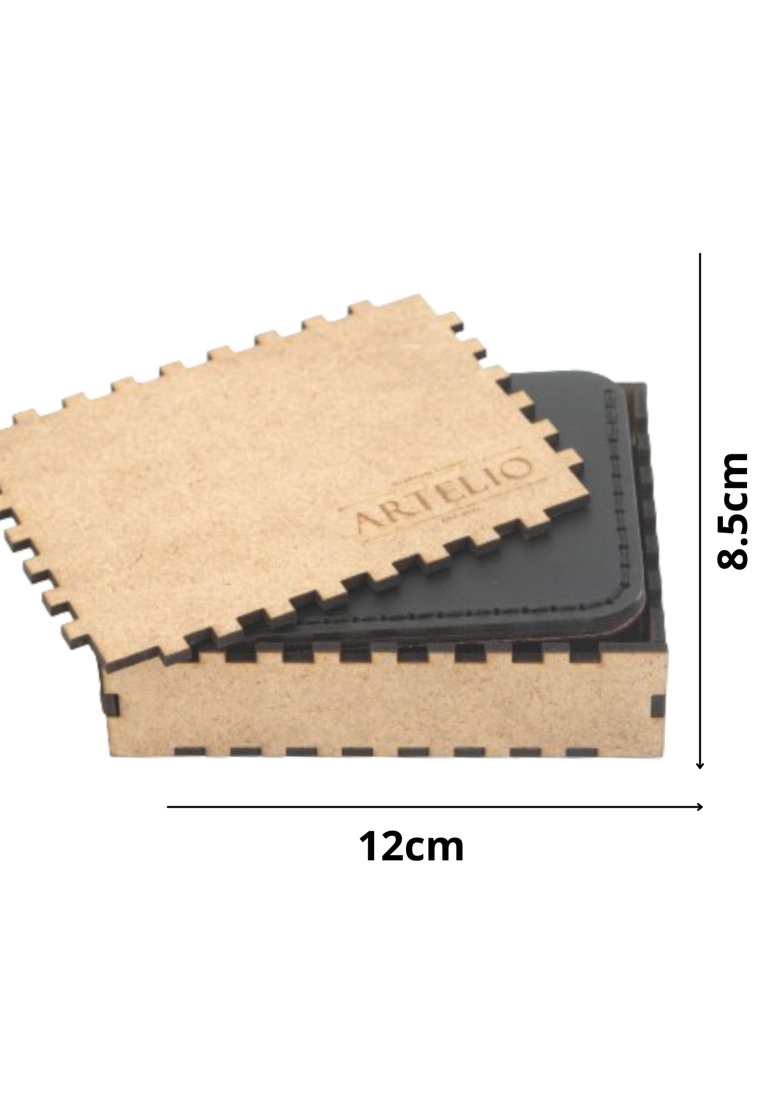 Portefeuille Bifold en Cuir 5 pochettes