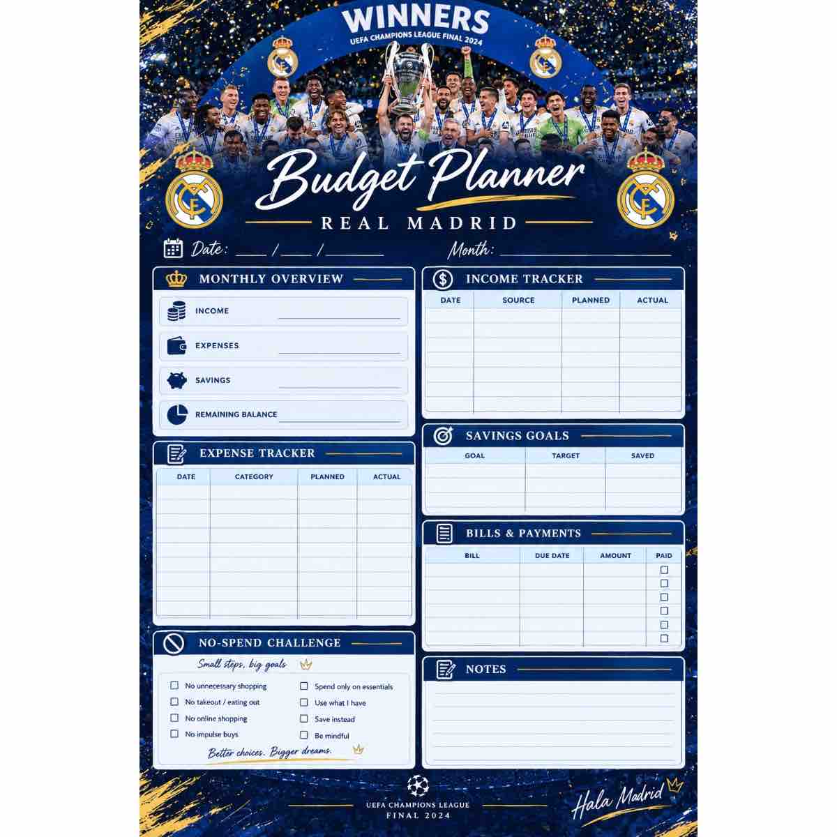 � The Royal Madrid Planner