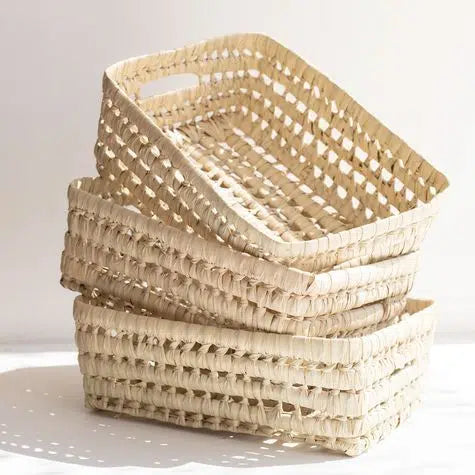 panier paille chic pour un rangement élégant et durable