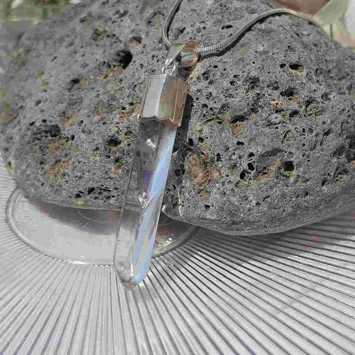 Collier quartz en argent 925 élégant pour briller chaque jour