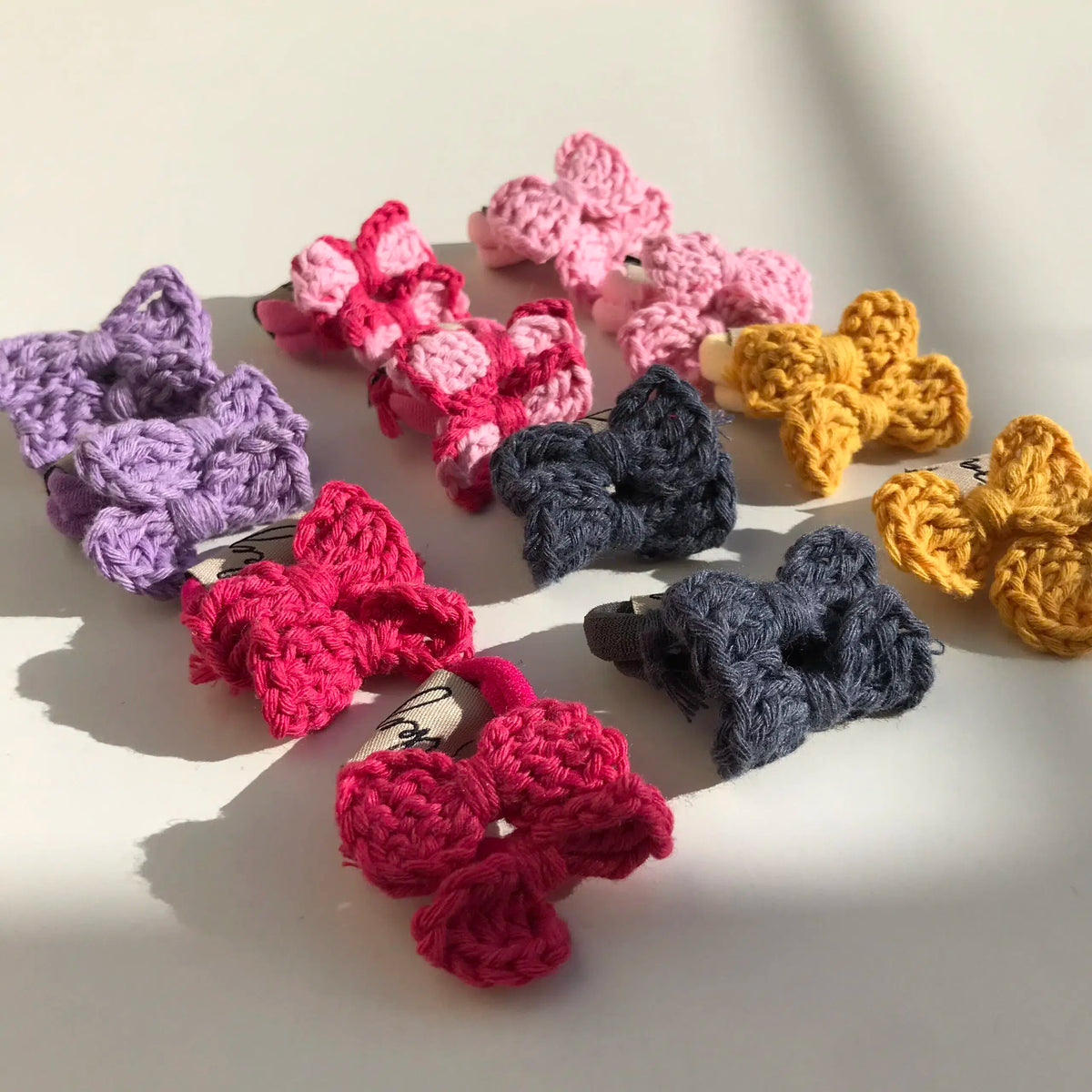 Chouchou de cheveux en crochet faits main