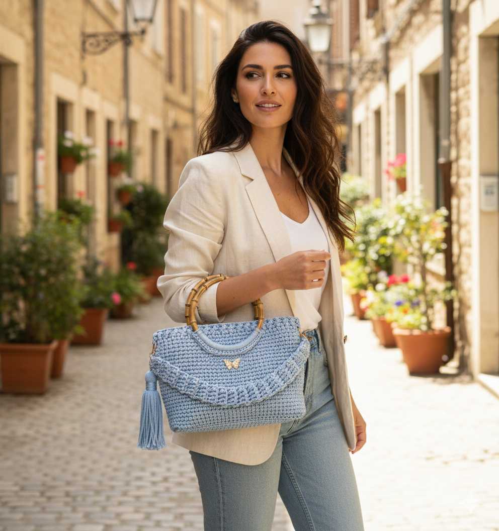 Sac crochet tendance en plusieurs couleurs pour un style unique