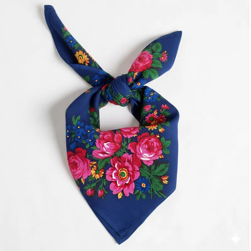 Foulard floral exclusif pour un style élégant et unique