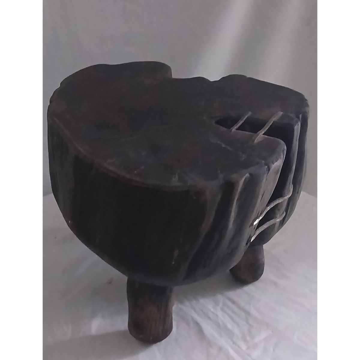 Tabouret en bois africain haut de gamme pour un style unique
