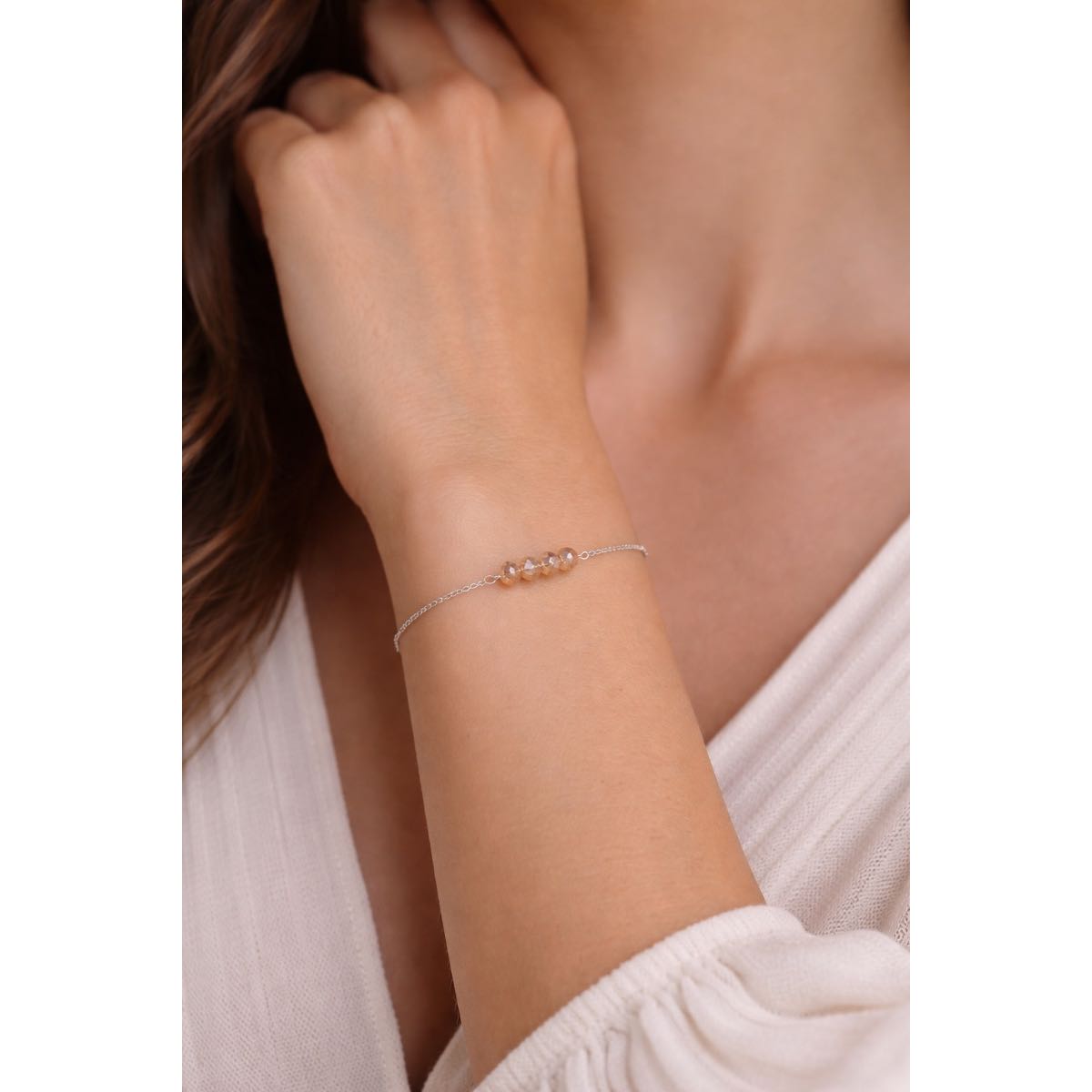 Bracelet perle cristallia