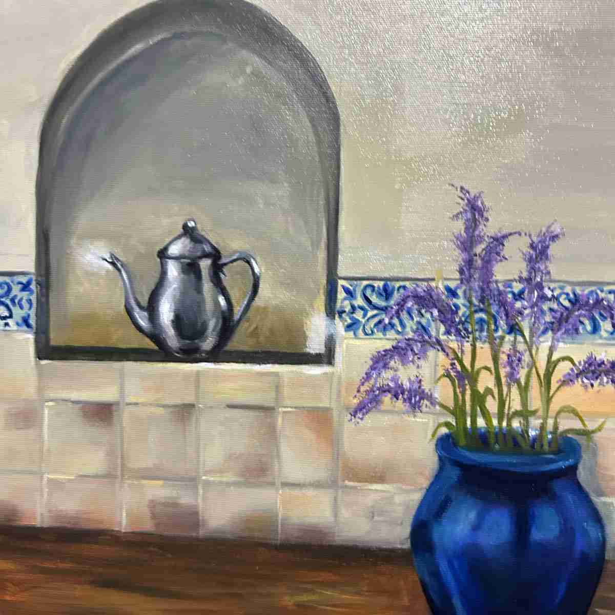 tableau figues peinture originale méditerranéenne unique