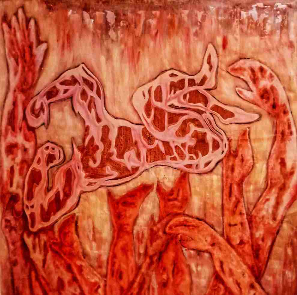 tableau moderne révélateur des luttes humaines et de la résilience