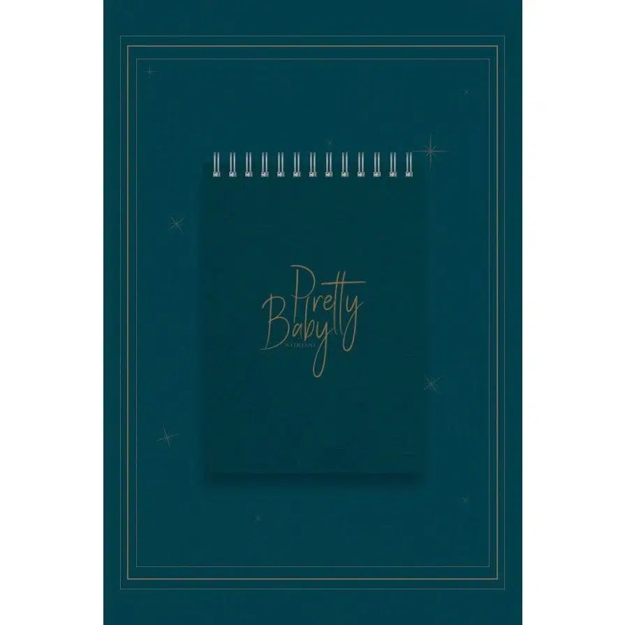 Pretty Baby Notepad - Teal