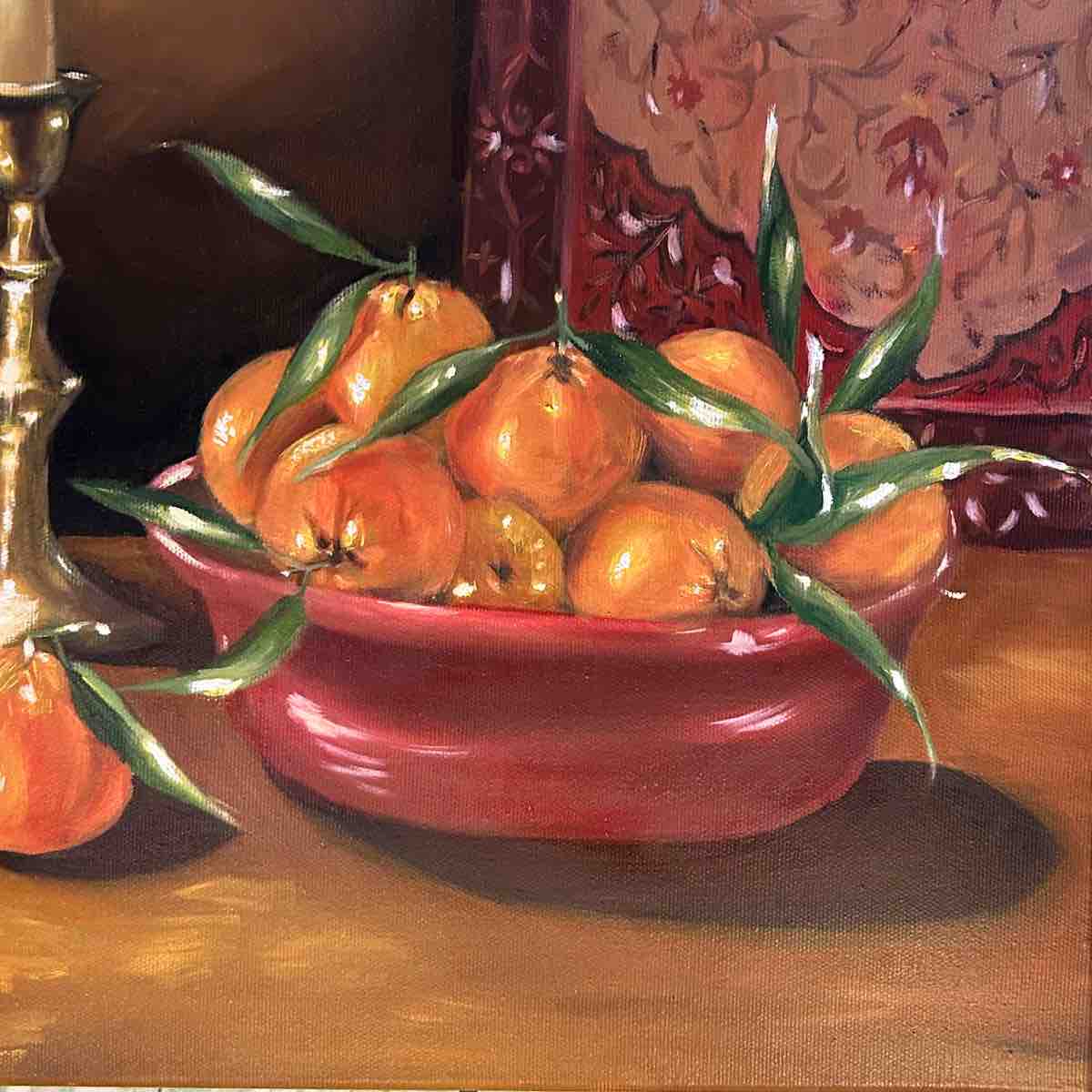 tableau bougie élégance intemporelle pour un intérieur chaleureux
