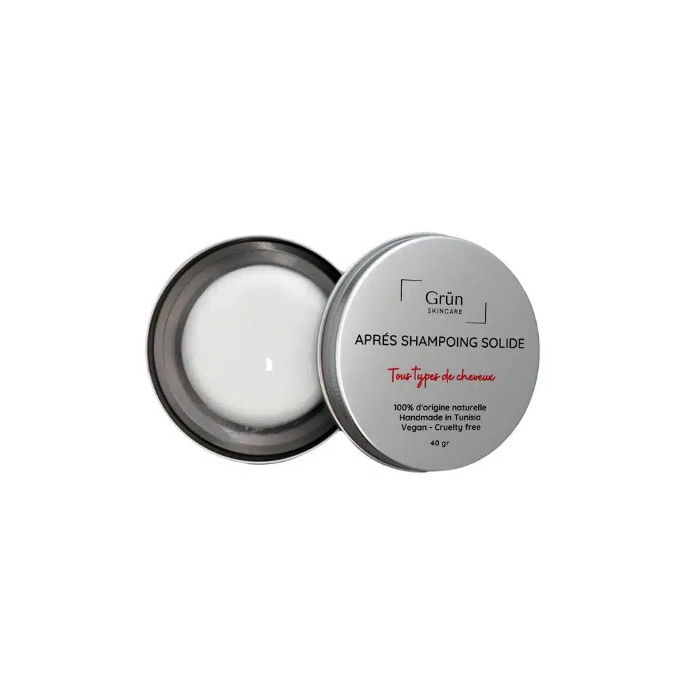 Aprés Shampoing Solide Tous types de cheveux - 40 gr