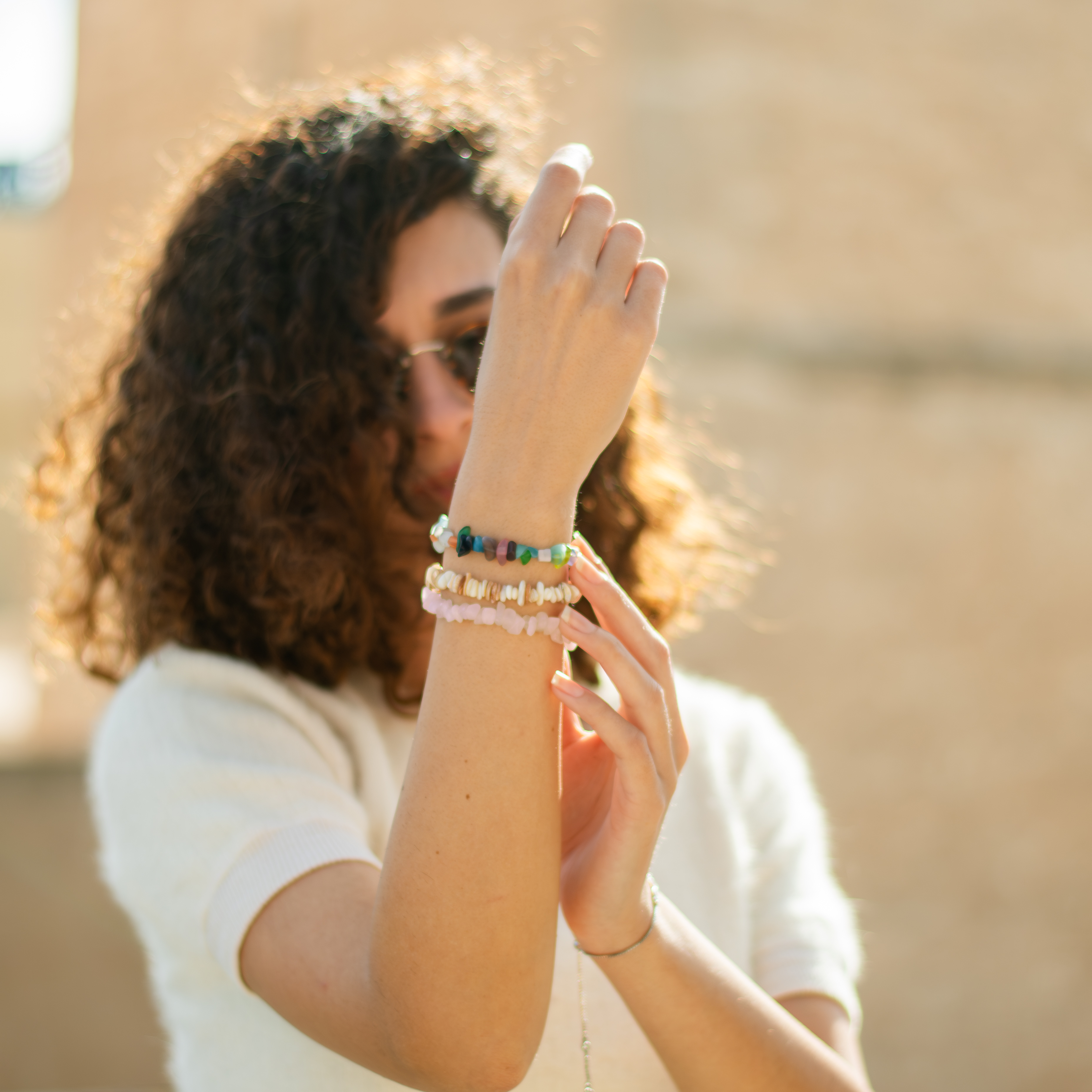 Pack de trois bracelet perles unisexe