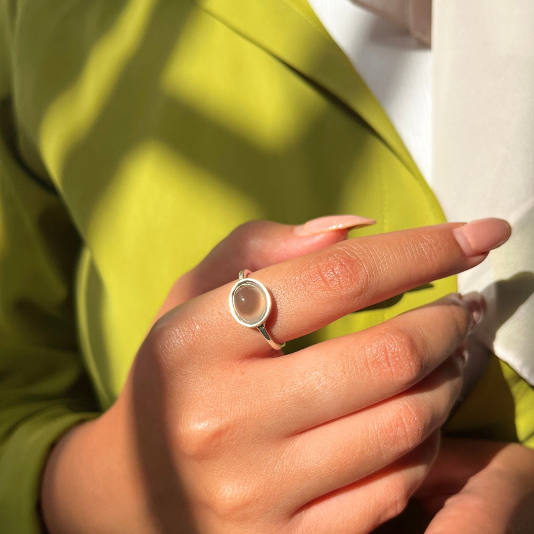Bague Aqeeq Yemmenite Souleimani Femme