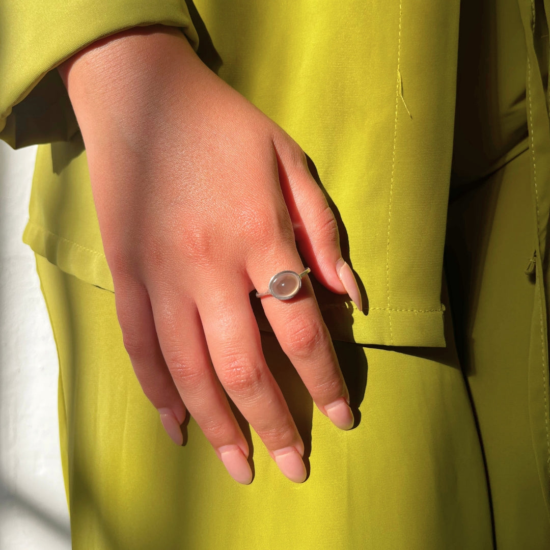 Bague Aqeeq Yemmenite Souleimani Femme
