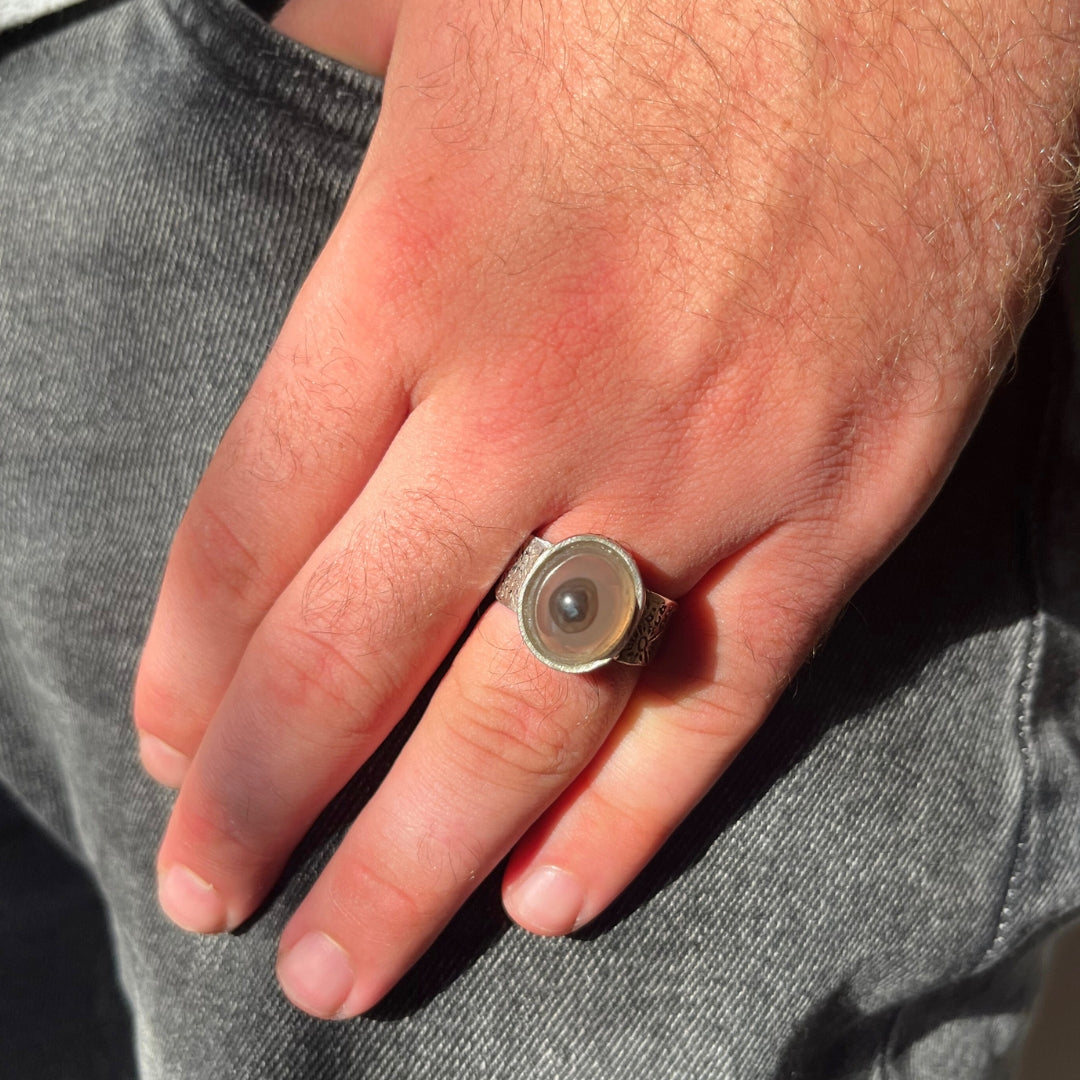 Bague Chevalière Aqeeq Souleimani