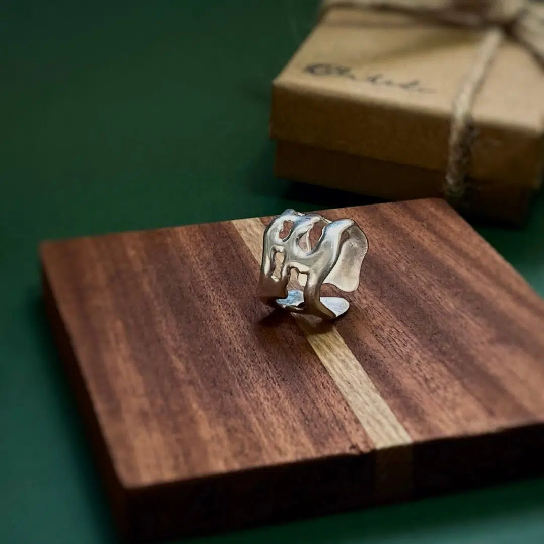 Bague fait-main en argent 925 RHEA