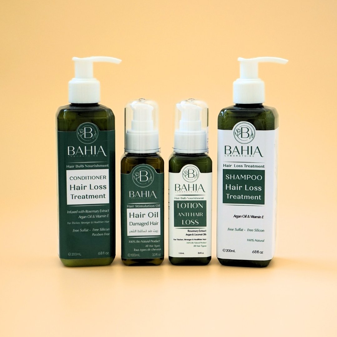 Pack anti-Chute cheveux riche en Romarin, Argan & Vitamine E