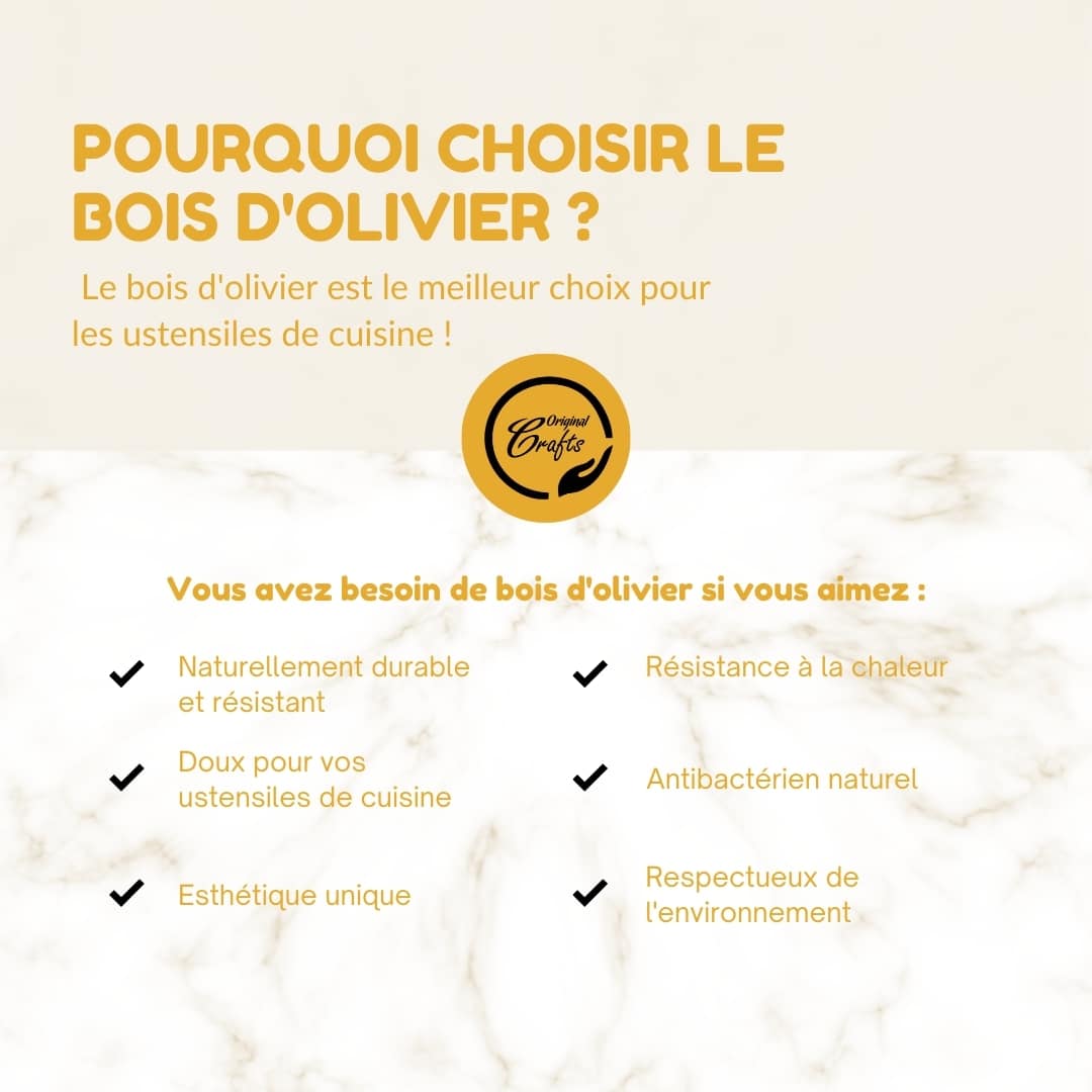 Boîte à sel et poivre en bois d'olivier fait main