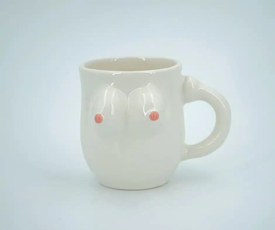 FOUFOUN® Mug Boobs White