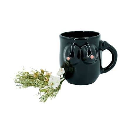 FOUFOUN® Mug Boobs Black