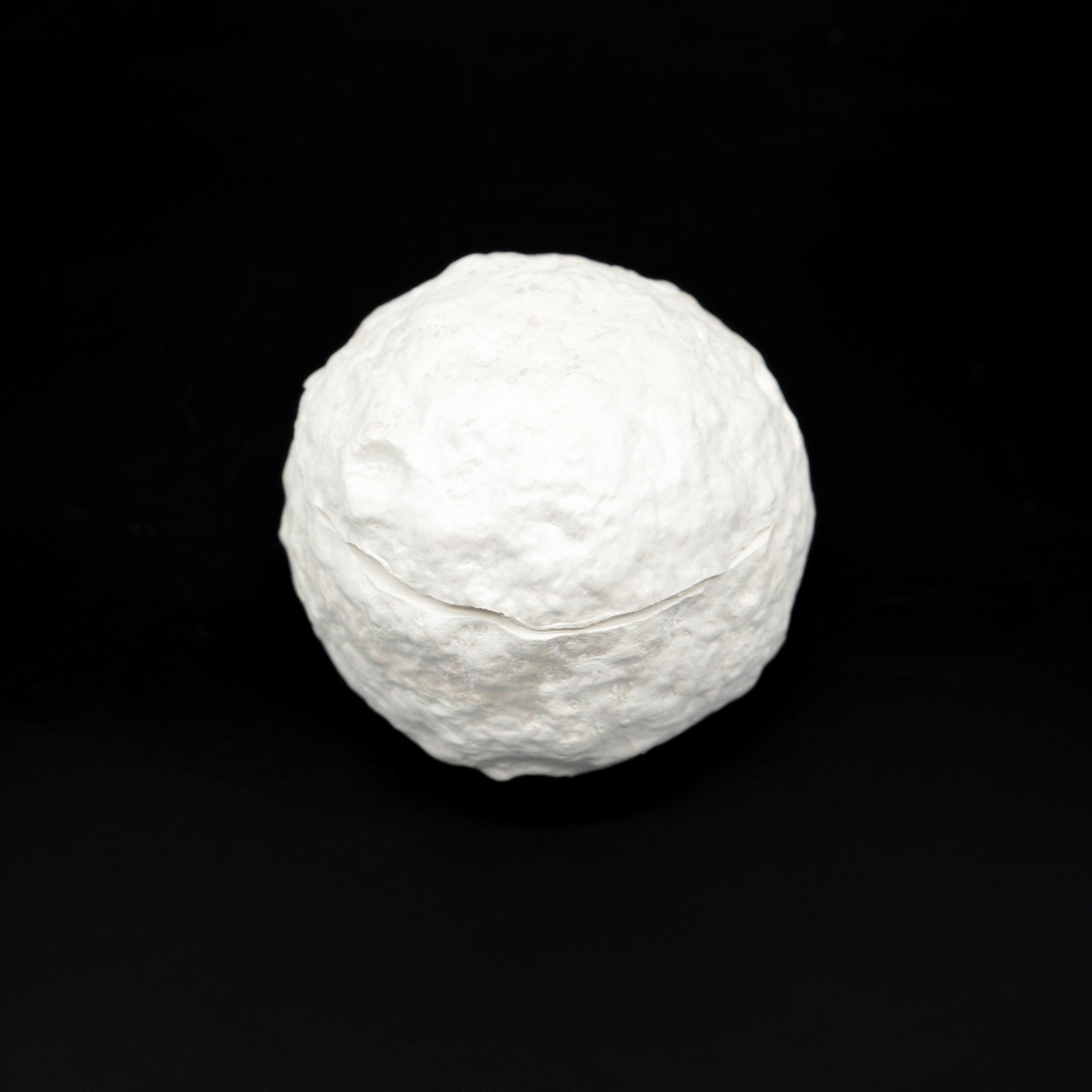 Bougie parfumée Lunaire blanche avec couvercle 100% Naturelle & Bio