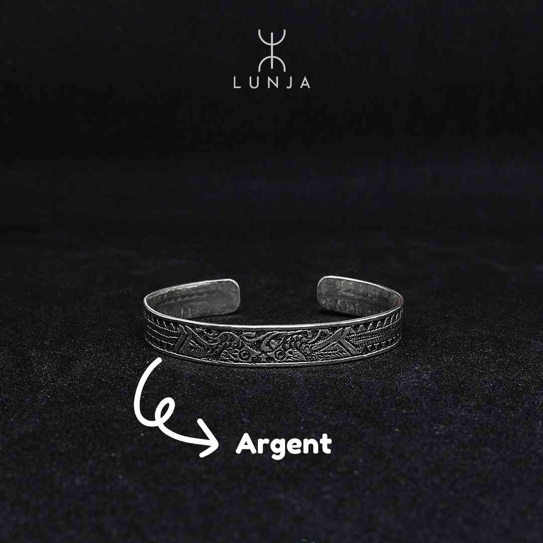 Bracelet Touareg Argenté pour femme