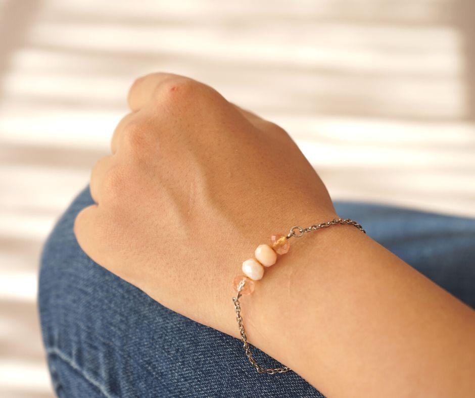 Bracelet En Pierre Semons Pour Femme