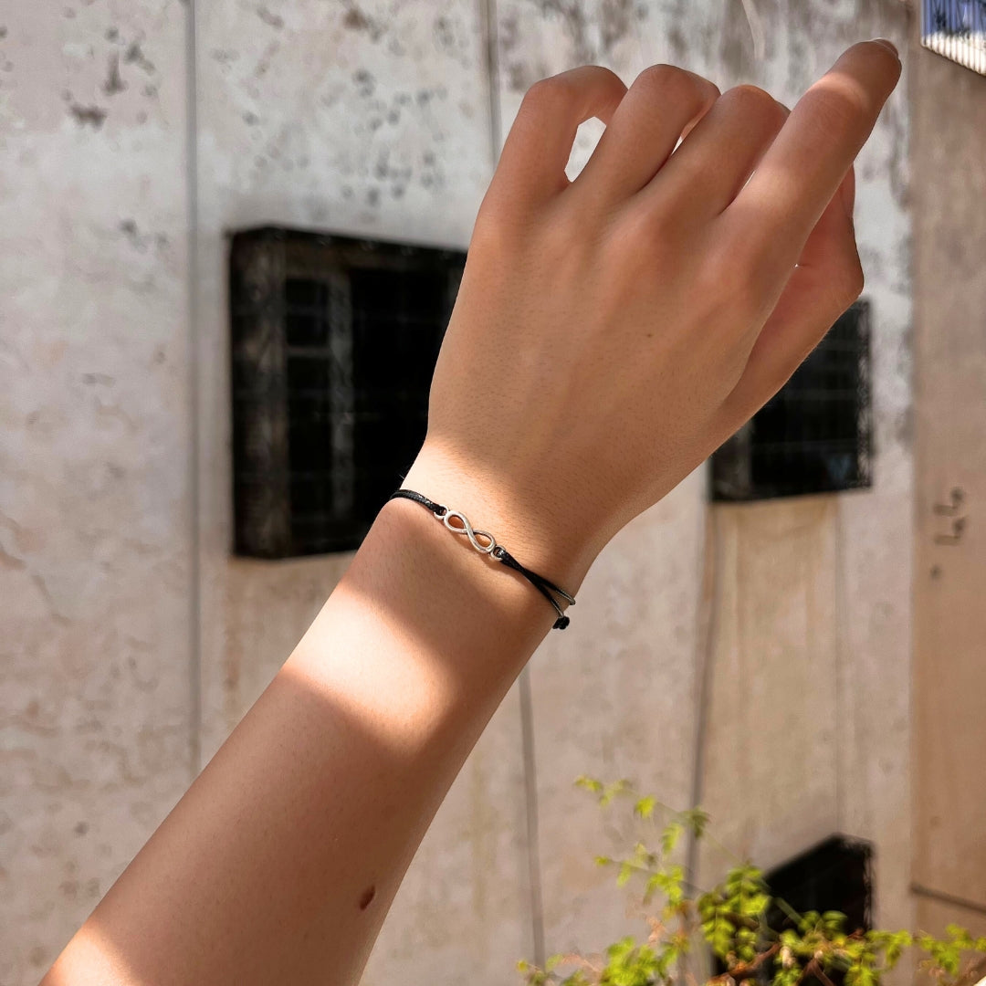 Bracelets INFINI ajustable pour couple