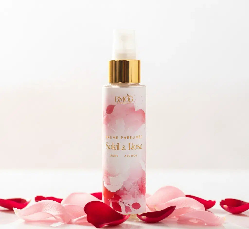brume parfumée Soleil et Rose pour une douceur ensoleillée