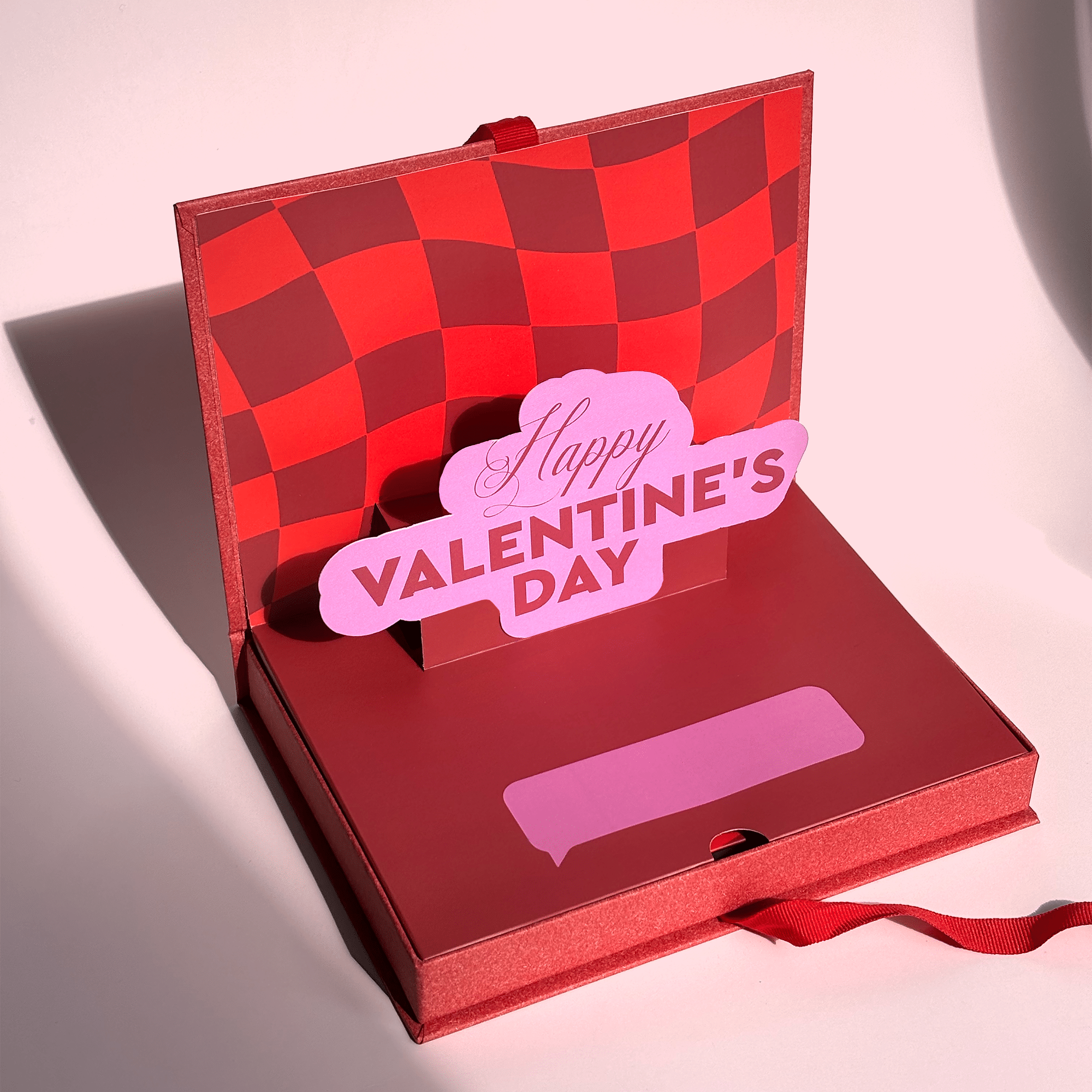 Coffret Cadeau "Saint-Valentin" message d'amour et notebook