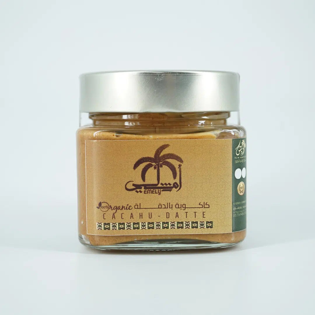 Crème Cacahu-Datte Sans Gluten et Raffinés Délicieuse et Naturelle
