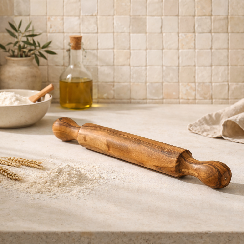 Rouleau à patisserie en bois