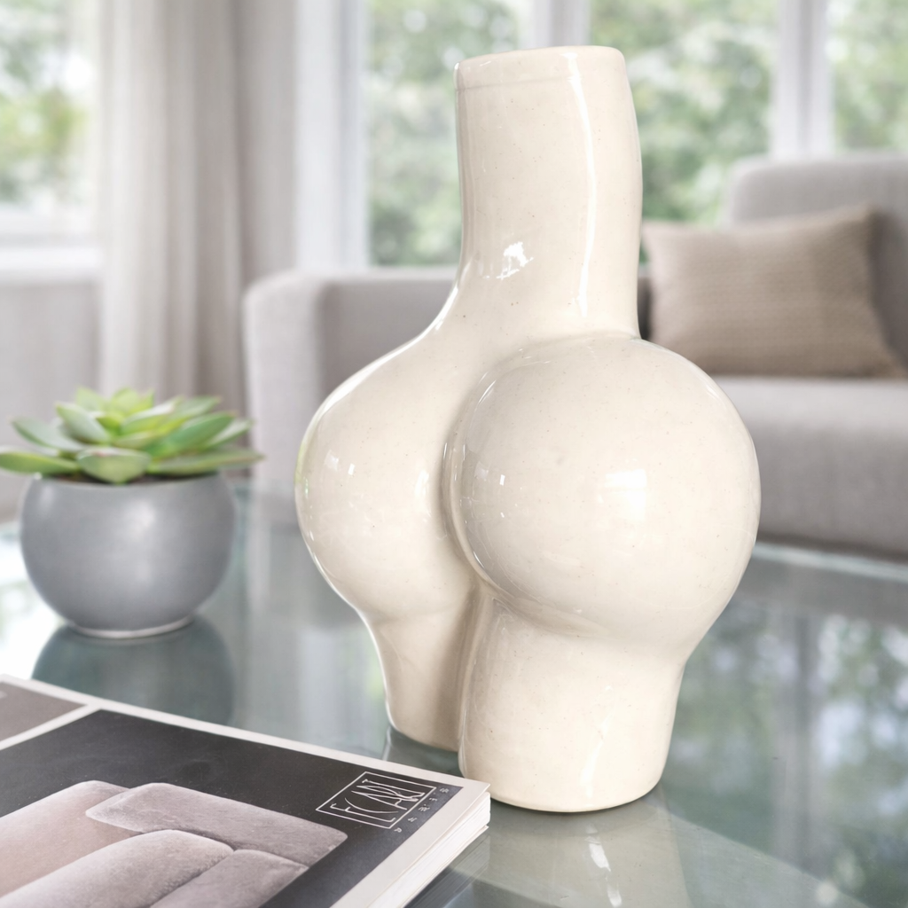 Vase en céramique Silhouette féminine