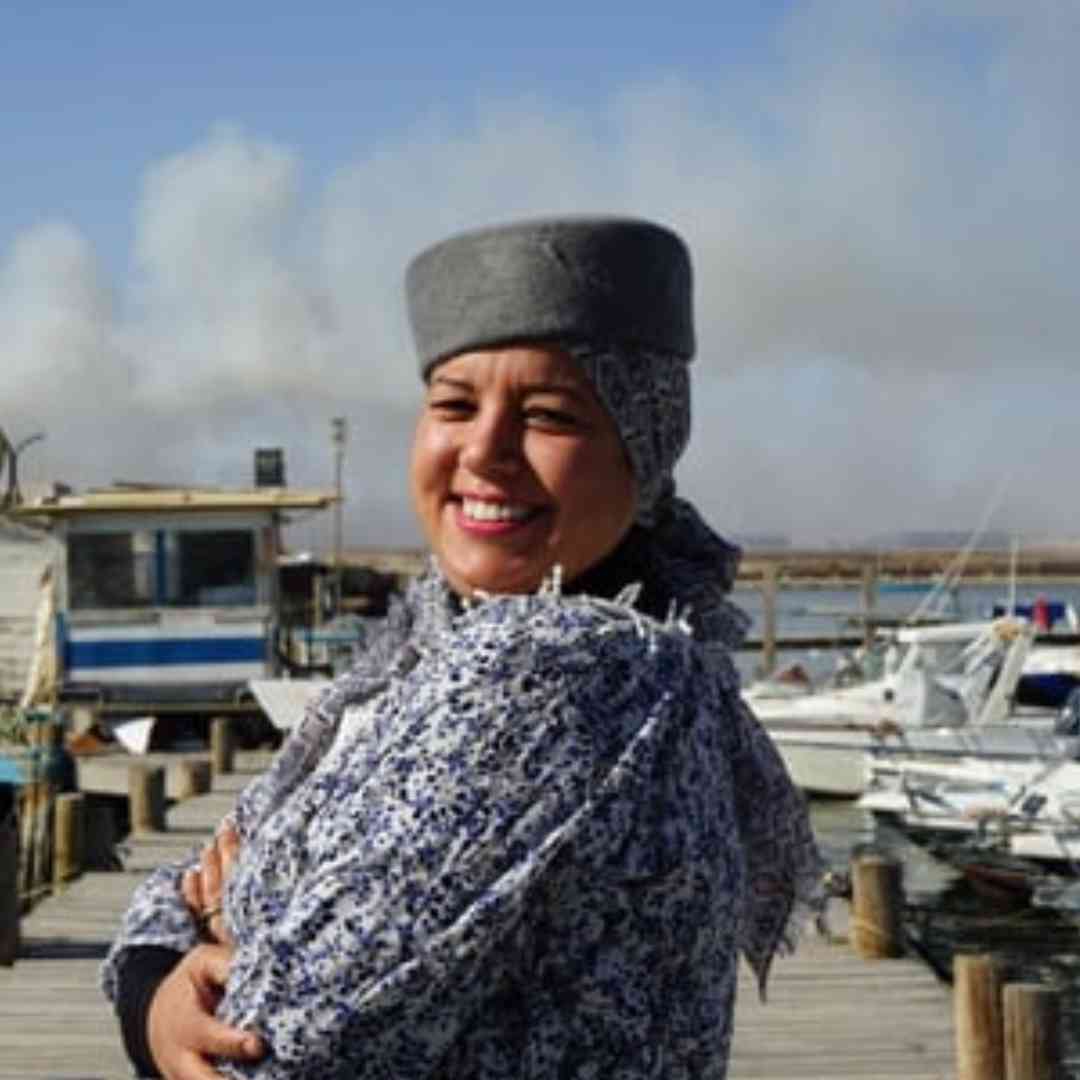 Chechia tunisienne grise en laine